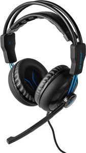 ERAZER, ERAZER Mage P10 - Gaming Headset (Schwarz/Blau), ERAZER Gaming-Köpfhörer mit Kabel