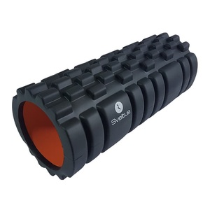 Sveltus, Sveltus Grid Foam Roll schwarz, Sveltus Massagerolle Black One Size