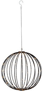 Best Season, LED-Pendellampe Mounty Outdoor, Ø 50cm, Star Trading Mounty Hängedekoration 50 cm