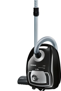 Siemens, Siemens Z4.0 r mit Staubbeutel Vsz4G332Ch schwarz Schlittenstaubsauger, Siemens VSZ4G332CH schwarz Z4.0 QPT PureAir PSS Bodenstaubsauger mit Staubbeutel