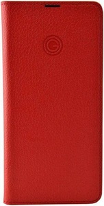 Samsung, Mike Galeli - Samsung Galaxy A32 Leder Book Case Tasche Flip Cover Hand Made (MARCA32.4G-M04) - Rot, 
