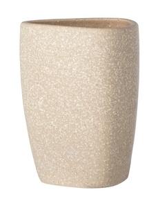 Wenko, WENKO Keramik Zahnputzbecher Pion beige, 