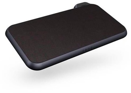 Acer,Apple,Asus,Blackberry,CAT,Google,HTC,Huawei,LG,Microsoft,Motorola,Nokia,OnePlus,Oppo,Samsung,Sonstige,Sony,Wiko,Xiaomi, Zens - (30W) Liberty Dual Qi Wireless Fast Charge Ladegerät Base Station + USB A Anschluss Kvadrat Textil Design (ZEDC08B/00) - Schwarz, Zens Wireless Charger »Liberty 16 Coil Dual - Stoff«