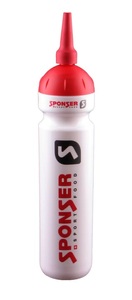 Sponser, Sponser Gourde hockey Trinkflasche mit EHC Nuggi, Sponser Bidon Hockey Bidon weiss