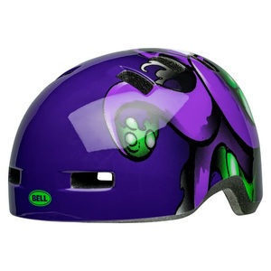 Bell, Bell Lil Ripper Helm Kinder blau/lila 2022 45-52cm Kinderhelme, Bell Lil Ripper Helm - gloss purple tentacle (Grösse: XS)