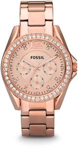 Fossil, Fossil Uhren Damen, Fossil Riley Damenuhr ES2811