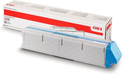 OKI, Toner cyan 45536415, Oki Toner, blau, 45536415, (24'000 Seiten)