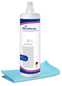 Mediarange, MediaRange Reinigungsspray und Tuch, MediaRange Reinigungsspray und Tuch 250 ml