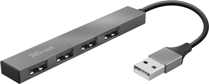 Trust Halyx Aluminium 4-Port mini USB-Hub