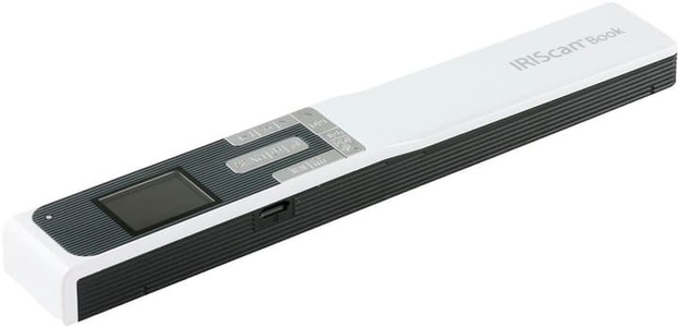 Iris, Iris IRIScan Book 5 - Scanner als Handgerät (Weiss), IRIS Mobiler Scanner IRIScan Book 5 Weiss
