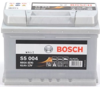 BOSCH - (Automotive Aftermarket), BOSCH - Batterie, BOSCH, Fahrzeugbatterie, Starterbatterie Bosch 12V/61Ah/600A LxBxH 242x175x175mm/S:0, AUTO & BIKE, 0 092 S50 040 S5 004
