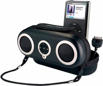 iHome, iHome iH19 Portabler BT Lautsprecher; schwarz Bluetooth-Lautsprecher, 
