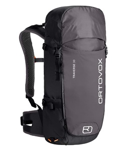Ortovox, Ortovox Traverse 30 - Wanderrucksack Black Raven Blend 30 L, TRAVERSE 30 Kletterrucksack