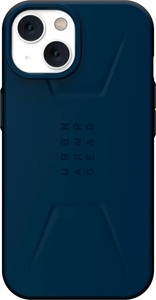 Urban Armor Gear, Urban Armor Gear Civilian MagSafe Case Apple iPhone 14, iPhone 13 Blau, 