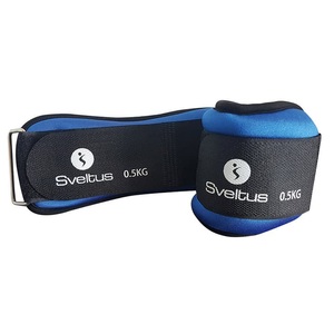 Sveltus, Sveltus - Paar Handgelenks-Gewichtsmanschetten 2 x 1 kg - Schwarz und Grün, 