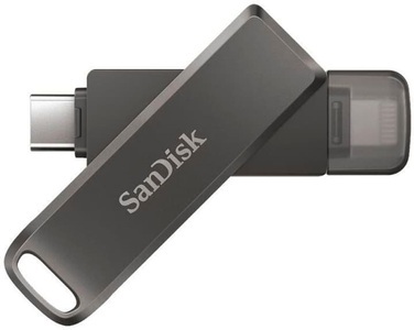 SanDisk, SanDisk iXpand Luxe - USB-C / Lightning Stick - 256GB, SANDISK iXpand Luxe - USB Stick (256 GB, Schwarz)
