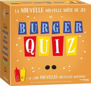 undefined, Burger Quiz (Fr) Gesellschaftsspiel, Dujardin - Burger Quiz, Französisch, Multicolor