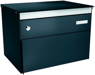 Stebler, Stebler s:box 13 Anthrazit/Anthrazit Briefkasten, 