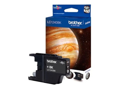 Brother, Brother Lc-1240 black Tintenpatrone, Brother Tintenpatrone, schwarz, LC-1240BK, (600 Seiten)