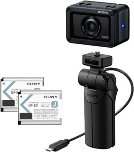Sony, Sony Dsc-Rx0 M2 + Vct-Sgr1 - Kompaktkamera (Fotoauflösung: 15.3 MP) Schwarz, Sony DSC-RX0 Mark II Kit