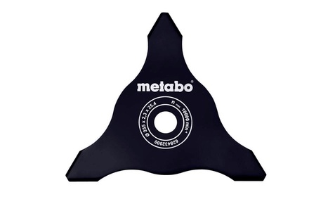Metabo, Metabo 628432000 Ersatzmesser, Metabo Dickichtmesser 3-flügelig