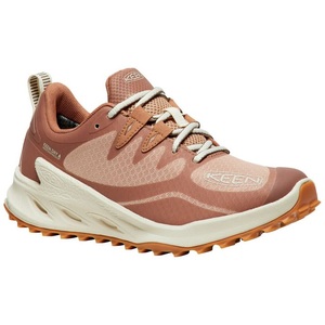 Keen, Keen W Zionic WP hellbraun, KEEN Damen Wander-/Trekkingschuhe tief W Zionic WP, Orange, aus atmungsaktivem Mesh
