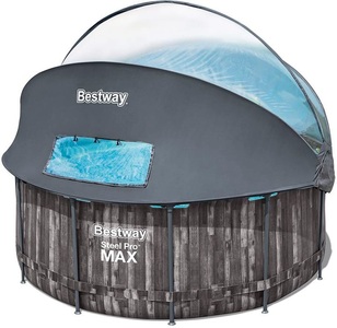 undefined, Bestway Pool Komplett-Set mit Dach 366 x 122 cm, Bestway Pool Komplett-Set mit Dach 366 x 122 cm