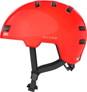 ABUS, Abus Skurb Velohelm orange