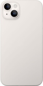 Sonstige Marke, Nomad - iPhone 14 Plus Hardcase Hülle Super Slim (NM01294085) - Transparent (Matt), Nomad Back Cover Super Slim Case iPhone 14 Plus Weiss