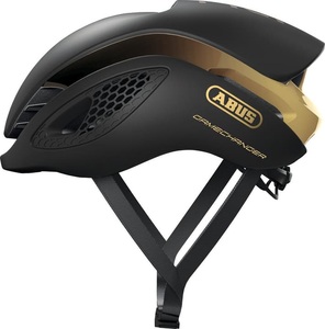 ABUS, Abus GameChanger Velohelm gold, Abus GameChanger - Rennradhelm Black Gold S (51 - 55 cm)