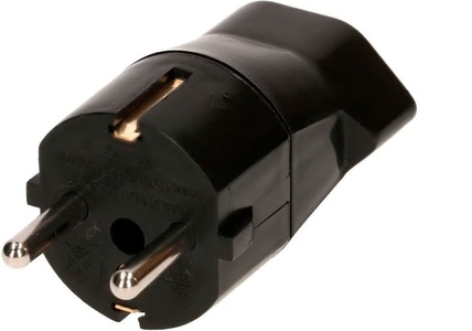 Max Hauri, Max Hauri Reiseadapter Schuko ? T23 Schwarz Reise- Adapterstecker, Max Hauri Reiseadapter Schuko ? T23, Schwarz