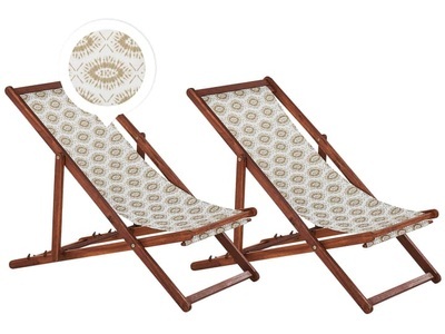 Beliani, Beliani Anzio Sonnenliege, Beliani - Liege aus Polyester Modern ANZIO, One Size, Perle