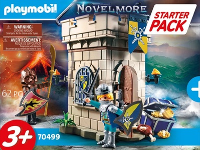 PLAYMOBIL, 70499 Starter Pack Novelmore, Konstruktionsspielzeug, playmobil® Novelmore Starter Pack - Novelmore 70499