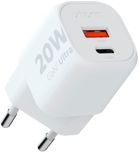 Xtorm, Xtorm GAN Charger XE020 2-port Weiss, Xtorm GAN Charger XE020 2-port
