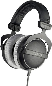 BEYERDYNAMIC, Beyerdynamic DT 770 PRO - DJ Kopfhörer (Over-ear, Schwarz), Beyerdynamic Over-Ear-Kopfhörer DT 770 Pro 80 ?, Schwarz