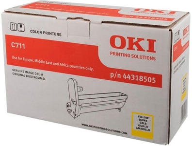 OKI, OKI Bildtrommel 44318505 Yellow, Oki Fotoleitereinheit, gelb, 44318505, (20'000 Seiten)