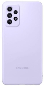 Samsung, Samsung - Galaxy A72 / A72 5G Silikon Cover Hülle (EF-PA725TVEGWW) - Lila, 