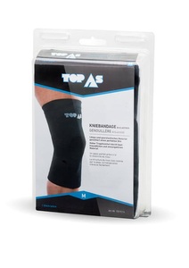 Topas, Topas Kniebandage schwarz, Kniebandage Bi-elastisch