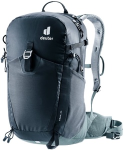 Deuter, Deuter Trail 25 Wanderrucksack, Deuter Trail 25 - Wanderrucksack - Herren Black / Shale 25 L