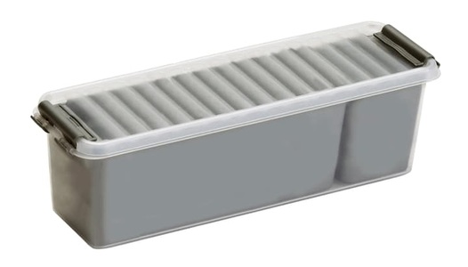 Sunware, SUNWARE Box Q-LINE mit Einsätzen, Aufbewahrungsb.Mix 1.3l tr/sil