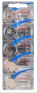 Maxell Europe LTD., Maxell Europe LTD. Maxell Europe LTD, Maxell Europe LTD. Knopfzelle CR1632 5 Stück