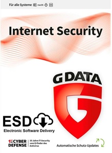 G DATA, G Data G DATA InternetSecurity - Swiss, Gdata InternetSecurity Vollversion; 3 Geräte; 2 Jahre Antivirus (Box)