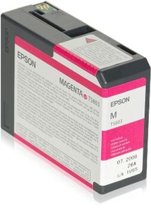 Epson, Epson Tinte C13T580300 Magenta, Epson Tintenpatrone, rot, C13T580300, (80 ml)