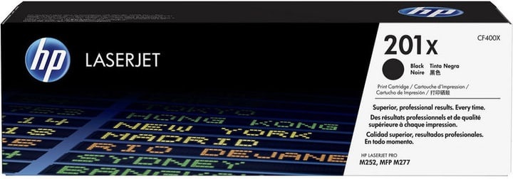 Hp, HP 201X schwarz (Cf400X) Toner-Modul, HP 201X Original Tonerkartusche CF400X Schwarz