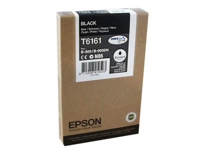 Epson, Tintentank Schwarz T616100, Epson Tintenpatrone, schwarz, C13T616100, (3'000 Seiten)