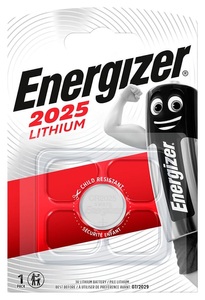 Energizer, Energizer Cr2025 (1Stk.) Knopfzelle, Energizer, Batterien, Energizer CR 2025 Lithium 3.0V FSB-1, Produkte & Wohnen