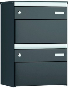 Stebler, Stebler 2er Gruppe s:box 13 Patina/Patina Briefkasten, 