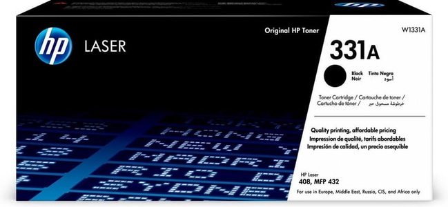 Hp, HP 331A W1331A Toner einzeln Schwarz 5000 Seiten Original Toner, Hewlett Packard Toner, schwarz, No. 331A, W1331A, (5000 Seiten)