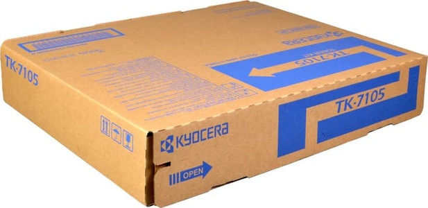 Kyocera, Kyocera Toner TK-7105 1T02P80NL0 Original Schwarz 20000 Seiten, Kyocera Toner, schwarz, TK-7105, (20'000 Seiten)