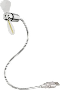 HAMA, Hama USB-Ventilator mit bunten LEDs, Hama USB-Ventilator, mit bunten LED's, 12175